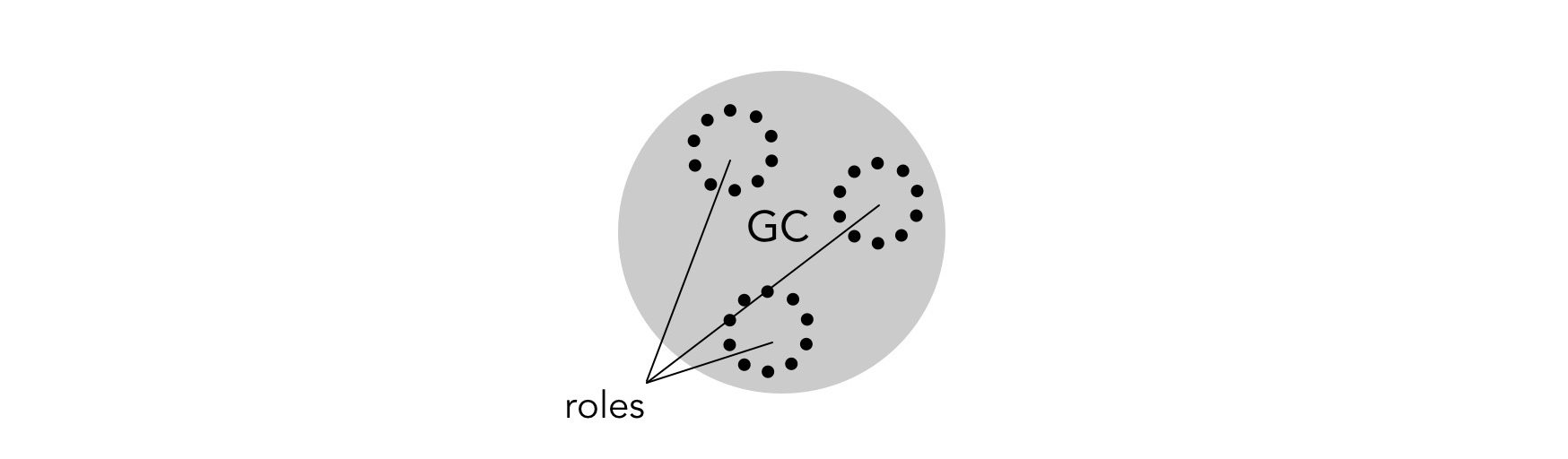 Early life cycle of a young organization starting with a work group