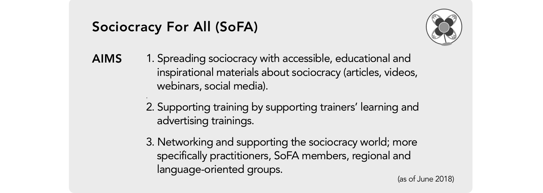 Sociocracy For All aims